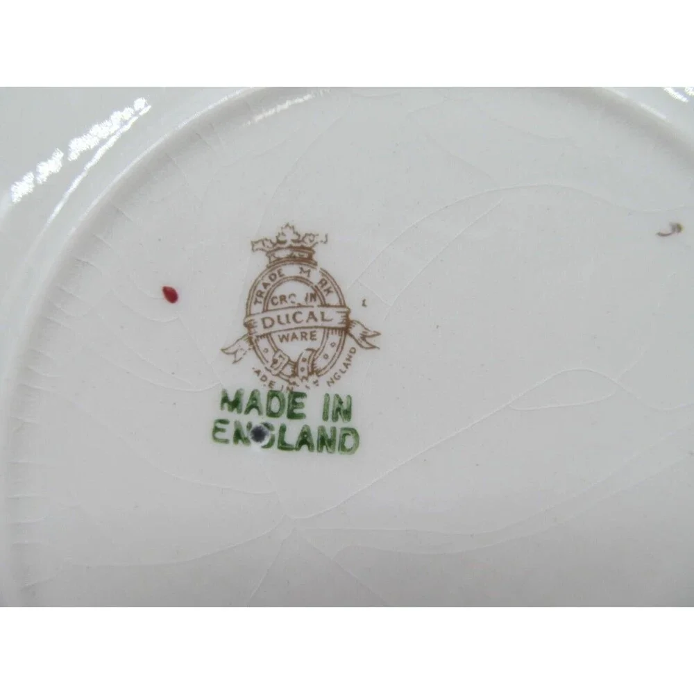 Ducal Ware England Set Of 3 Decorative 8 3/4